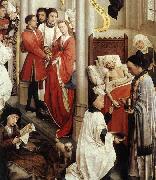 Seven Sacraments Altarpiece WEYDEN, Rogier van der